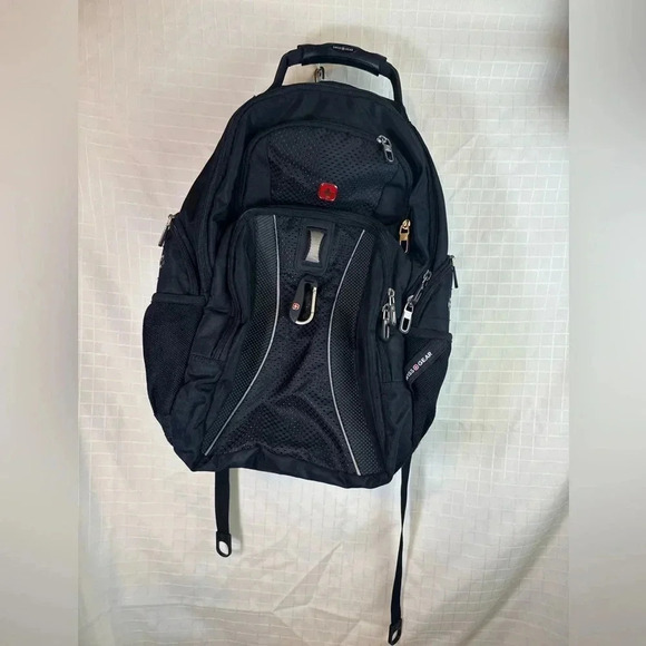 SWISSGEAR ScanSmart Tactical Laptop Multi Use Backpack - Black